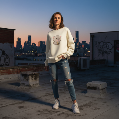 Bubble Tea Kitty Sweatshirt